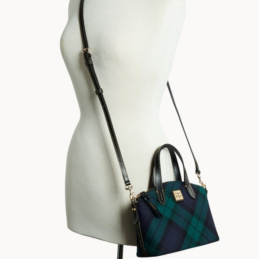 Dooney & bourke tartan ruby